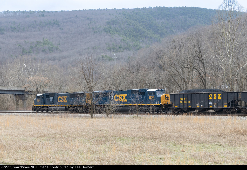 CSX 4555 & CSX 4735